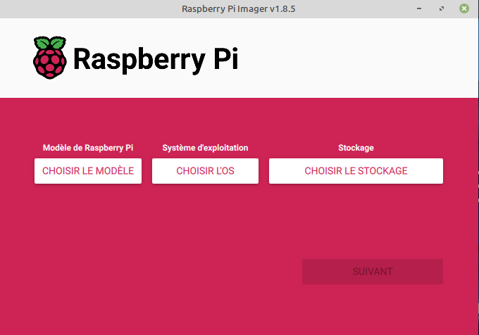 Imager Raspberry Pi