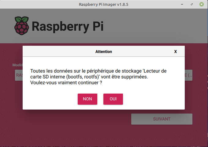 Imager Raspberry Pi